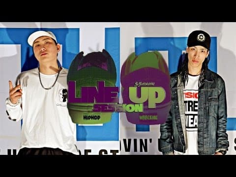 LINE UP Season.3.5 Hiphop&waacking Session 2017