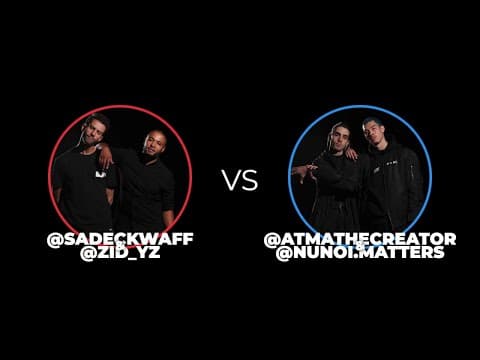 Sadeck & Zid vs shaun & Nunoi