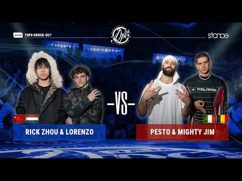 Rick Zhou & Lorenzo vs Pesto & Mighty Jim