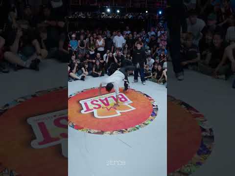 B-Boy Seigo let his movement do the talking in 2v2 Top 16 The Legits Blast 💣 Outbreak Europe