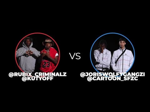 kuty & Rubix vs Joris & Cartoon