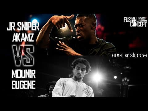 AKAMZ & JR SNIPER vs MOUNIR & EUGÈNE
