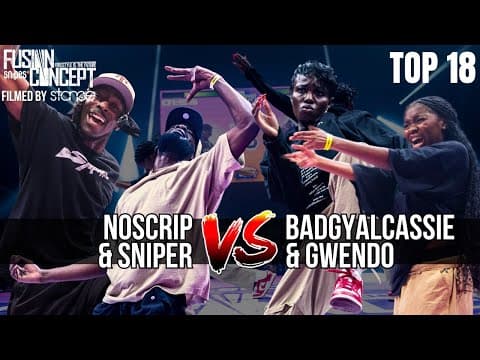 BADGYALCASSIE & GWENDO VS SNIPER & NOSCRIPT