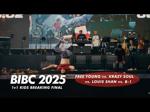 Free Young vs. Krazy Soul vs. B-1 vs. LOUIS SHAN