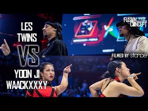 LES TWINS vs WAACKXXXY & YOON JI