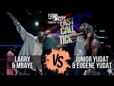 Larry & Mbaye vs Junior Yudat & Eugene Yudat