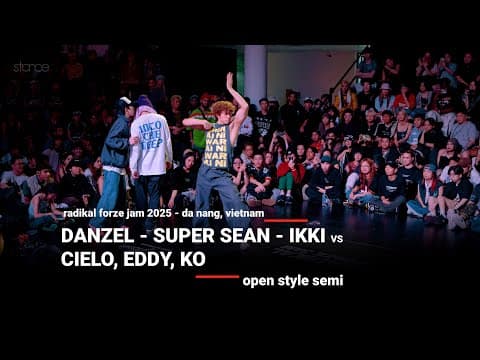 Danzel, Super Sean, Ikki vs Cielo, Eddy, KO