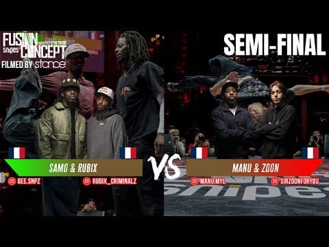 ZOON & MANU vs SAMO & RUBIX