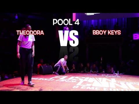 THEODORA vs BBOY KEYS