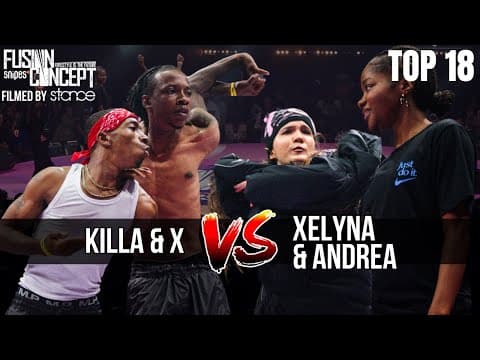 XELYNA & ANDREA VS KILLA & X