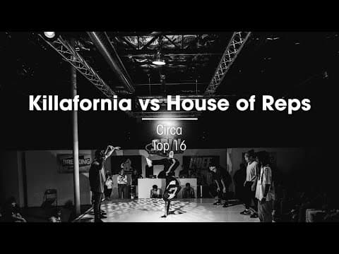 Killafornia vs House of Reps