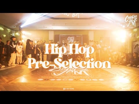 HipHop Pre-Selection FULL | Colors Jam Bacolod 2022