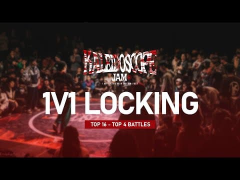 1v1 Locking Category [TOP16-TOP4] Full Battle | Kaleidoscope Jam 2023