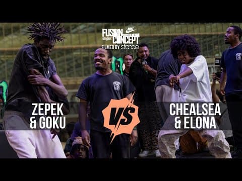 Zepeck & Goku vs Chealsea & Elona