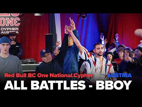 ALL BATTLES BBOY | Red Bull BC One Cypher Austria 2026