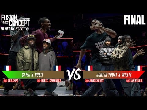 JUNIOR YUDAT & WILLIS VS SAMO & RUBIX