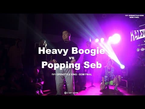 Heavy Boogie vs Popping Seb