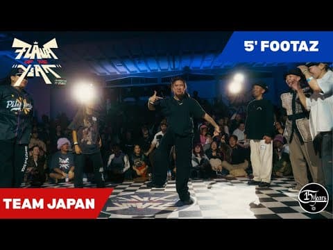 TEAM JAPAN vs 5' FOOTAZ