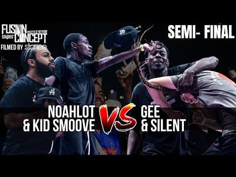 JR SNIPER & QUEEN NAAB VS KID SMOOVE & NOAHLOT