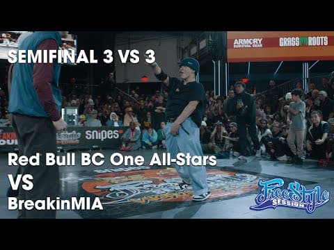 Red Bull BC One All Stars vs BreakinMIA