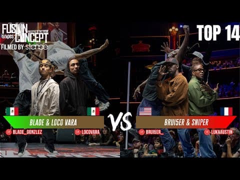 SNIPER & BRUI5ER vs LOCO VARA & BLADE
