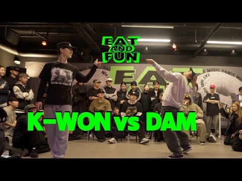 K-WON vs DAM