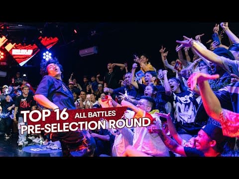 Top 16 Pre-selection Round [All Battles] Red Bull Dance Your Style 🇵🇭 Davao Qualifiers 2025