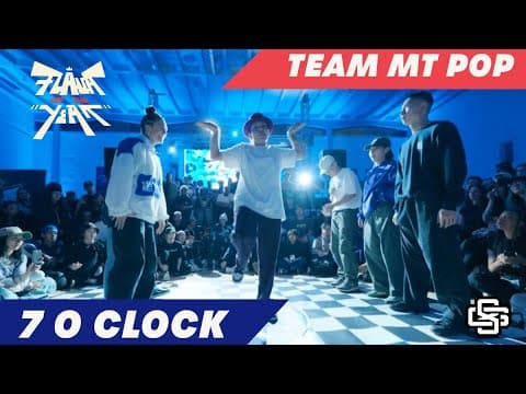 TEAM MT POP vs 7 O CLOCK