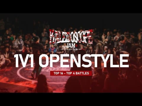 1v1 Openstyle Category [TOP16-TOP4] Full Battle | Kaleidoscope Jam 2023