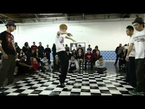 GAMA & POPPIN T vs. YUNO & TIGER D