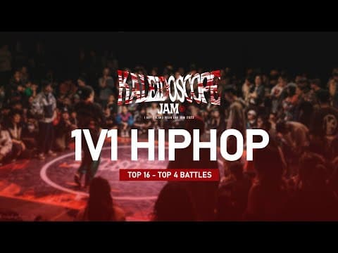 1v1 HipHop Category [TOP16-TOP4] Full Battle | Kaleidoscope Jam 2023