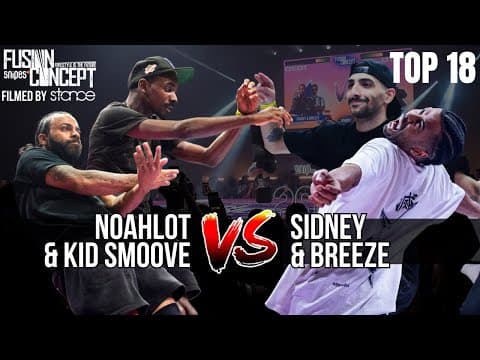 NOAHLOT & KID SMOOVE VS SYDNEY & BREEZE