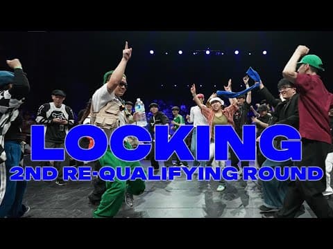 LOCKING 2ND RE-QUALIFYING ROUNDㅣ2024 LINE UP SEASON 9