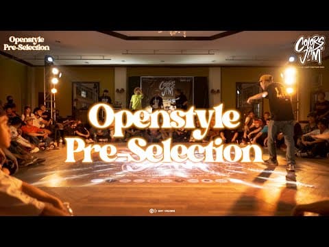 Openstyle Pre-Selection FULL | Colors Jam Bacolod 2022