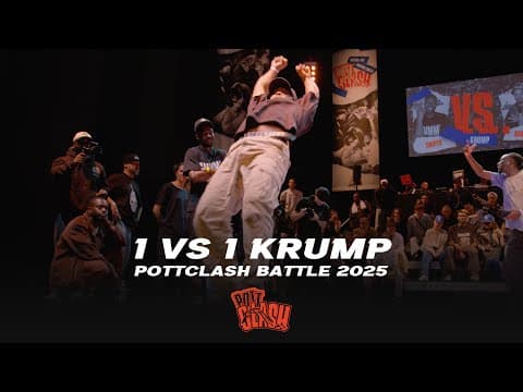 1 VS 1 KRUMP | POTTCLASH BATTLE 2025