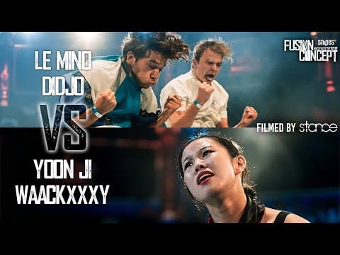 WAACKXXXY & YOON JI vs LE MINO & DIDJO