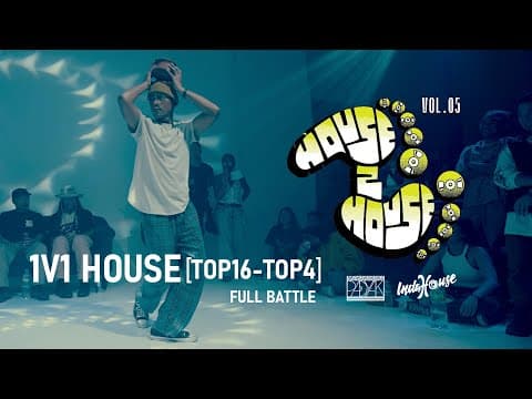 1v1 House [TOP16 - TOP4] Full Battles | House2House Vol.5