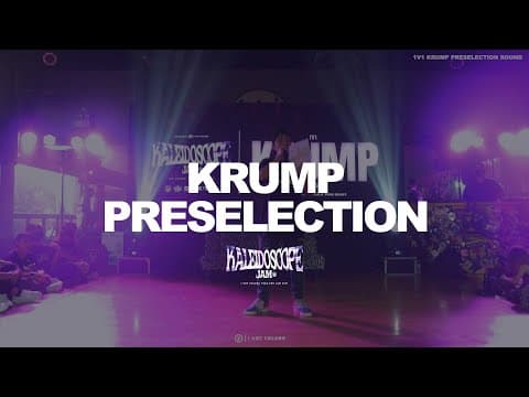Kaleidoscope Jam 2021 | Krump Preselection FULL