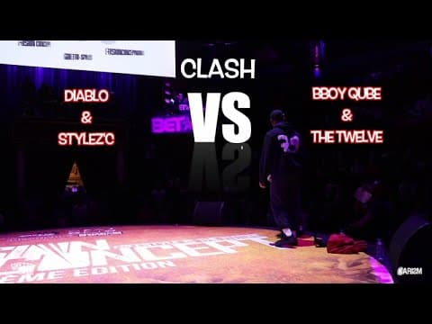 DIABLO & STYLEZ C vs THE TWELVE & BBOY QUBE