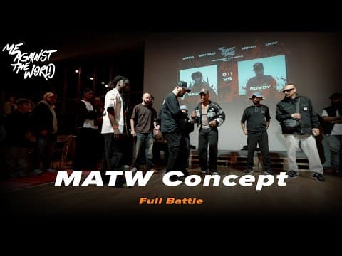 Me Against The World CONCEPT | 1VS1 Final Battle | ME AGAINST THE WORLD 2025