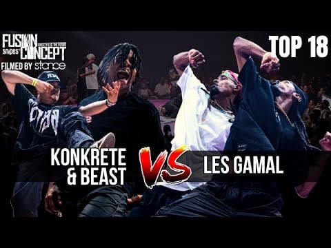 KONKRETE & BEAST VS LES GAMAL