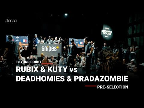 Rubix & Kuty vs DeadHomies & PradaZombie
