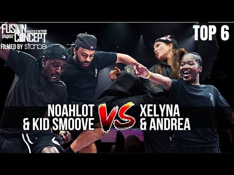 ANDREA & XELYNA VS KID SMOOVE & NOAHLOT