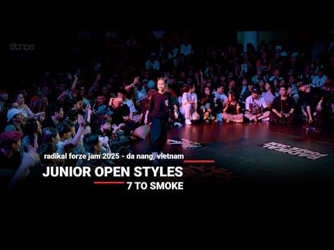 Junior Open Styles x 7 To Smoke // stance x RADIKAL FORZE 2025