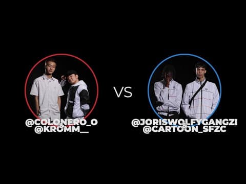 colonero & Kromm vs joris & Kartoon