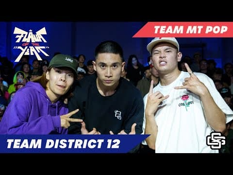 TEAM MT POP vs DISTRICT 12