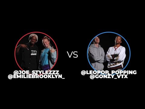 Joe style & Brooklyn vs Gonzy & Leopop