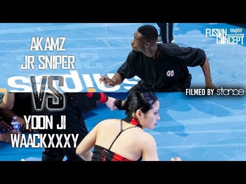 YOON JI & WAACKXXXY vs AKAMZ & JR SNIPER